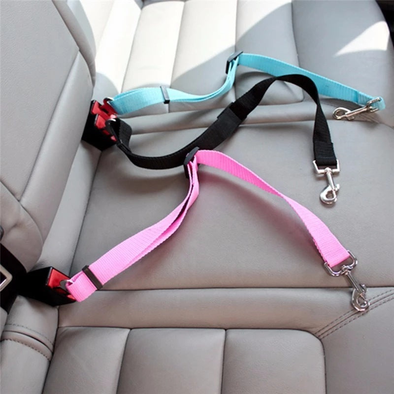 Adjustable Pet Car Seat Belt Leash
