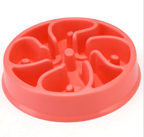 Slow Feeder Dog Bowl – Anti-Gulping Design