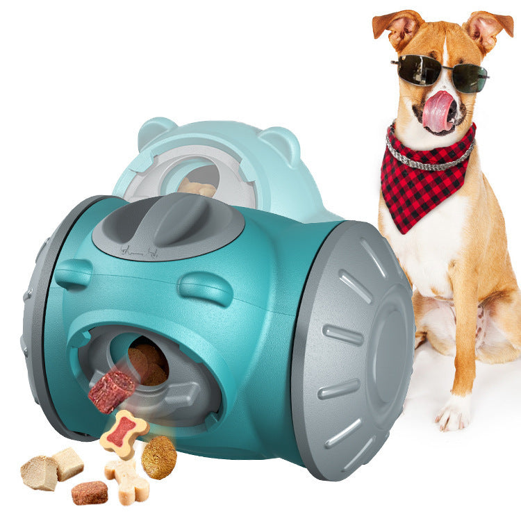 Interactive Dog Tumbler Toy – IQ Training Treat Dispenser & Slow Feeder