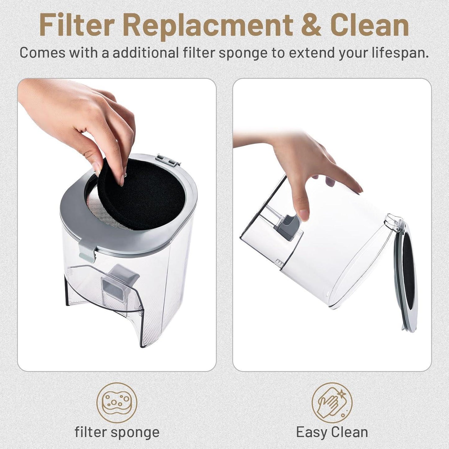 All-in-One Pet Grooming Vacuum Kit – Low Noise Hair Cleaning for Dogs & Cats