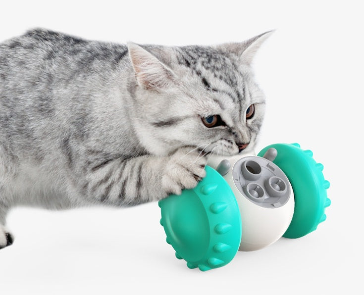 Interactive Treat Dispensing Balance Toy for Pets
