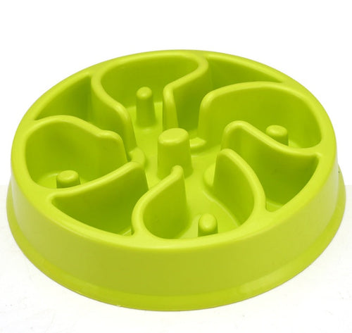 Slow Feeder Dog Bowl – Anti-Gulping Design