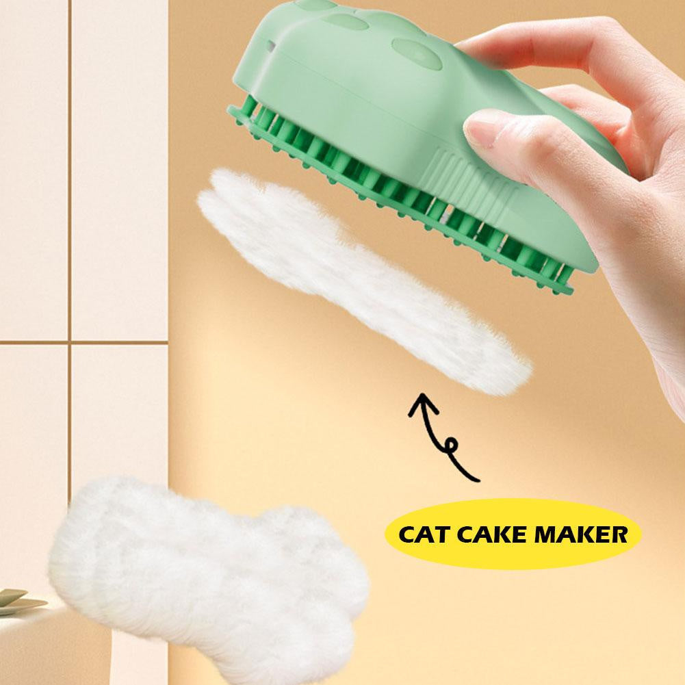 Electric Pet Spray Grooming Brush for Cats & Dogs (USB Rechargeable)
