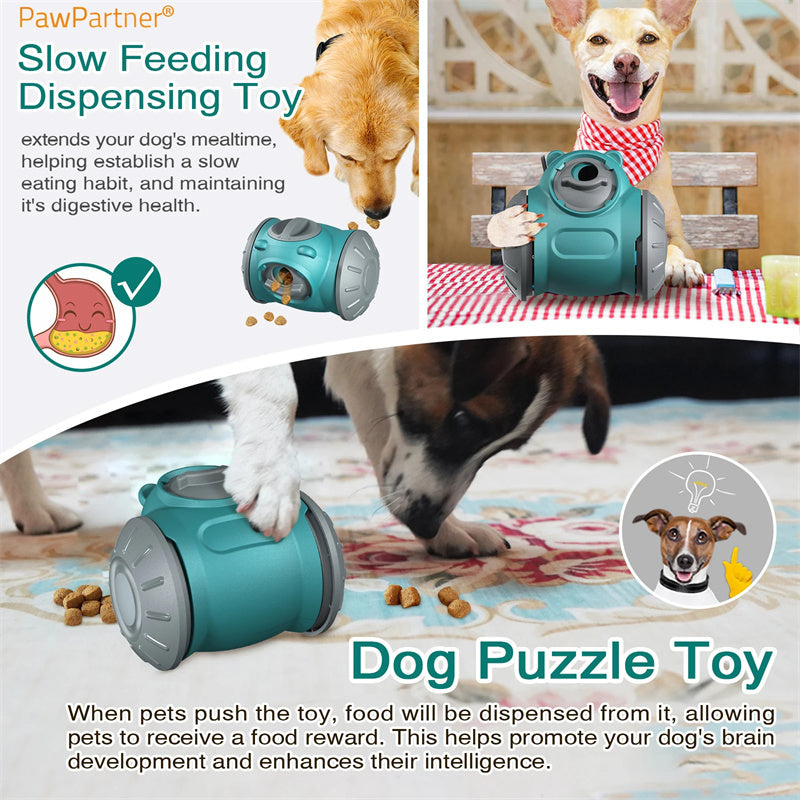 Interactive Dog Tumbler Toy – IQ Training Treat Dispenser & Slow Feeder