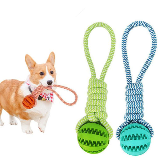 Interactive Chew & Tug Dog Toy